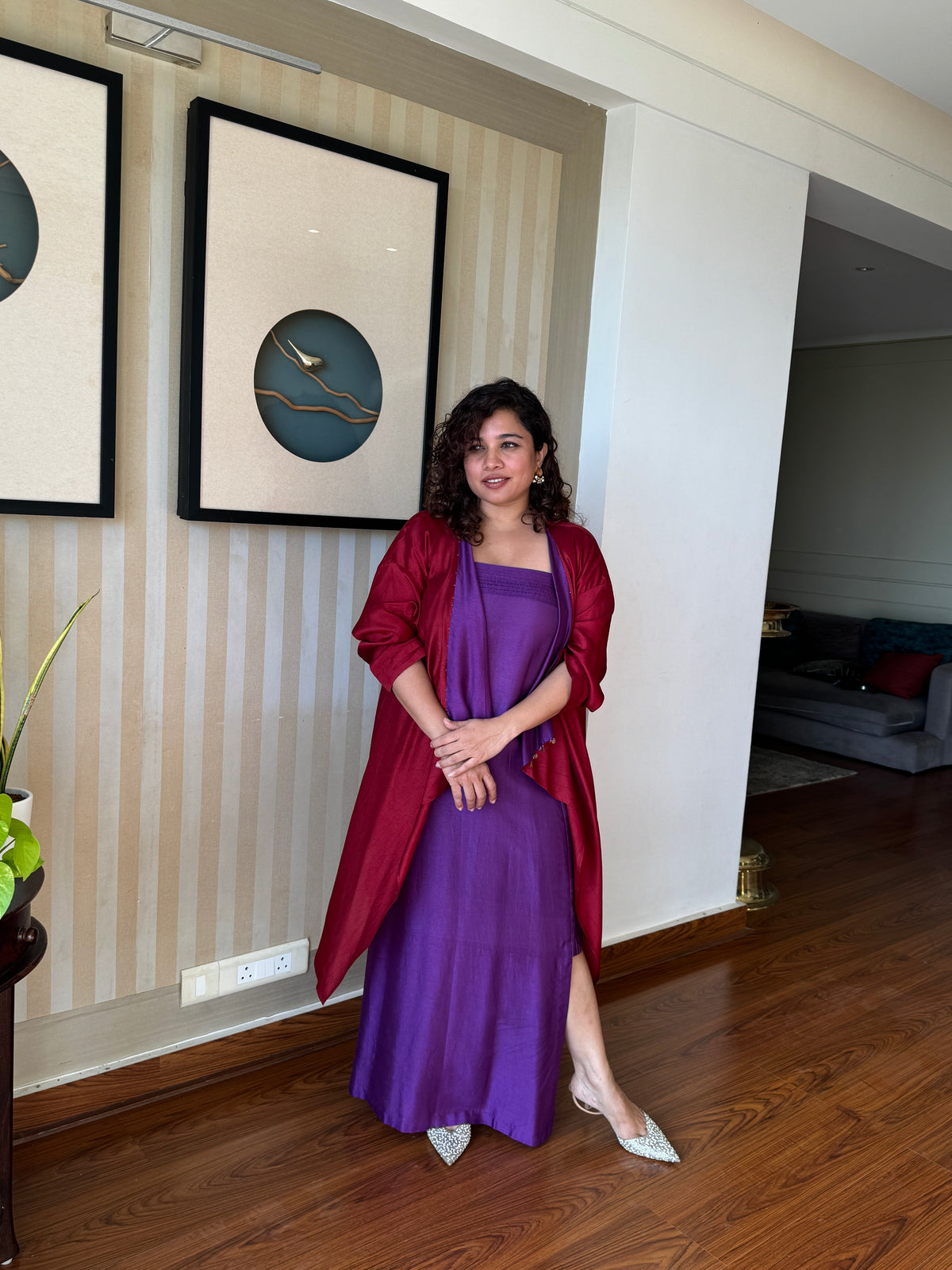 Amara Silk Slip Dress
