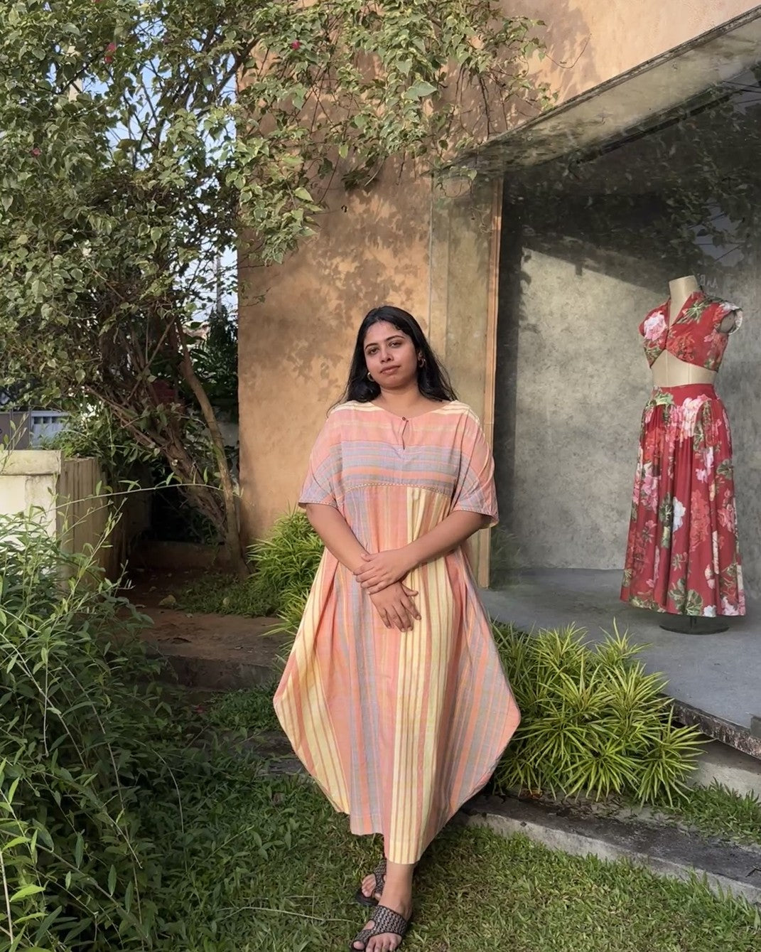 Pulari Cotton handloom dress