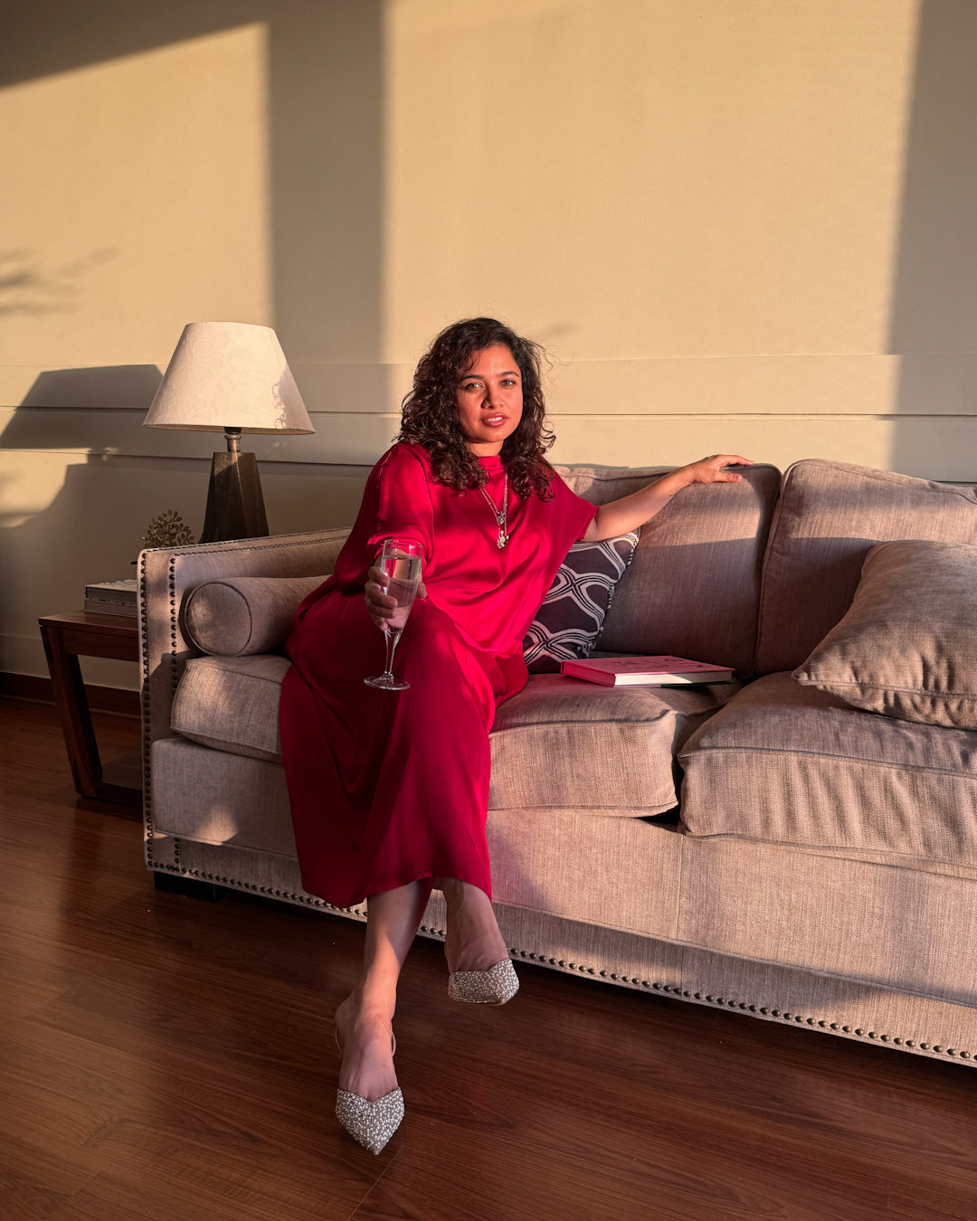 Aurelia Double-Tone Kaftan