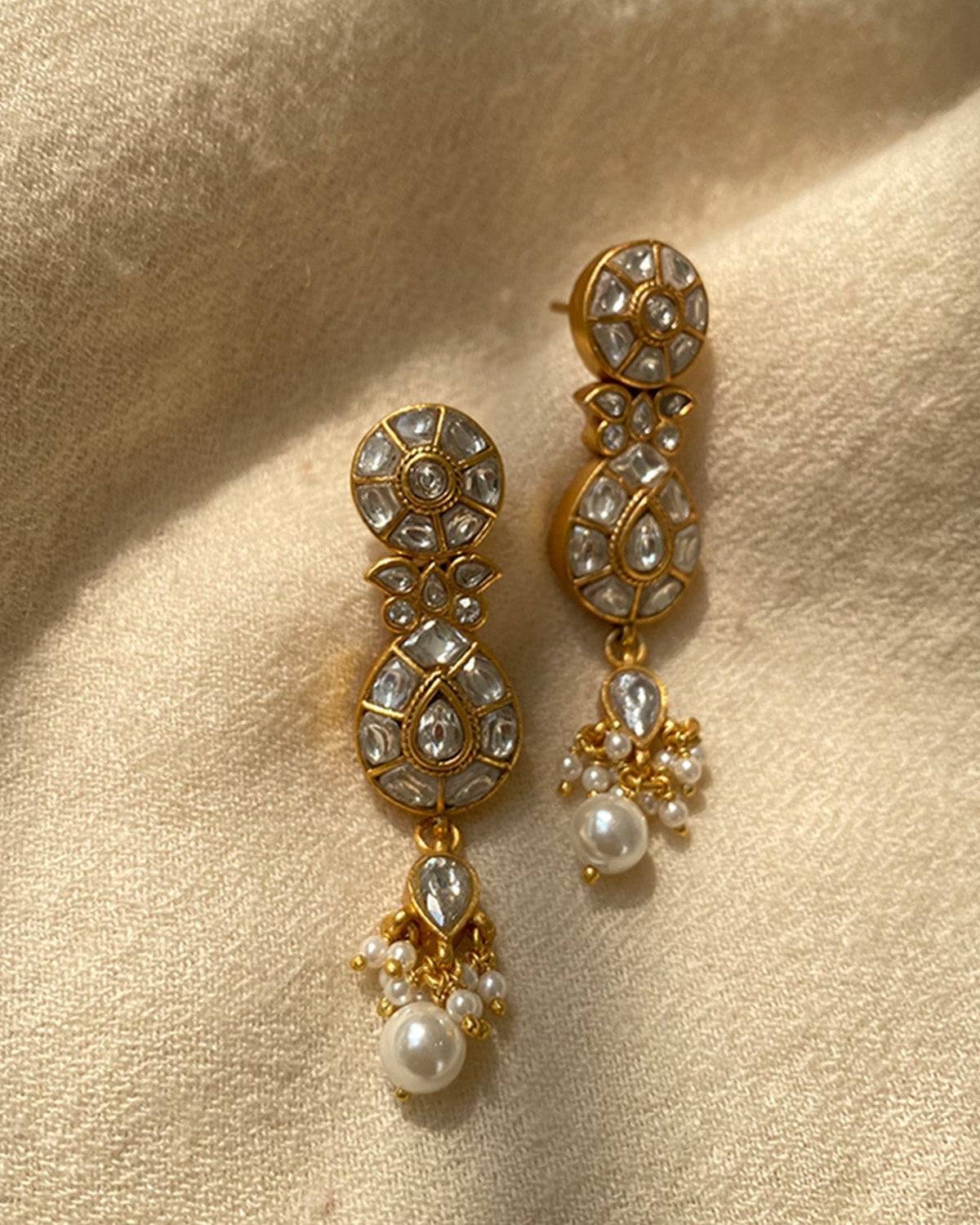Adaa Polki Earrings