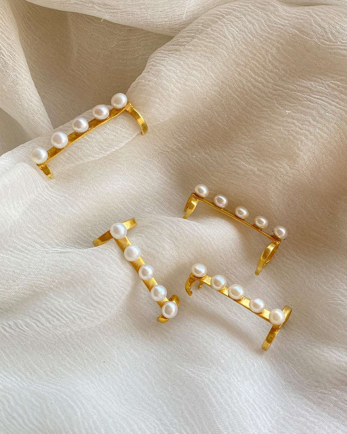 Pearl Earcuffs (A pair)