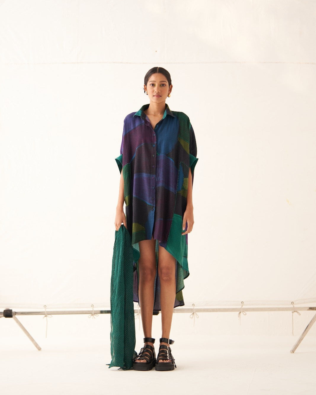 Time warp Asym Dress