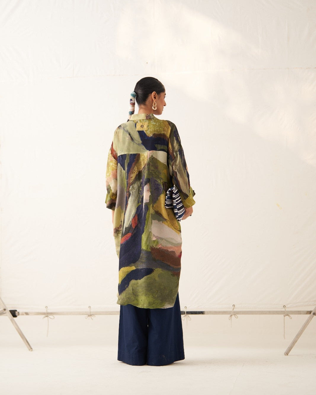 Phoenix Organza Trench Dress