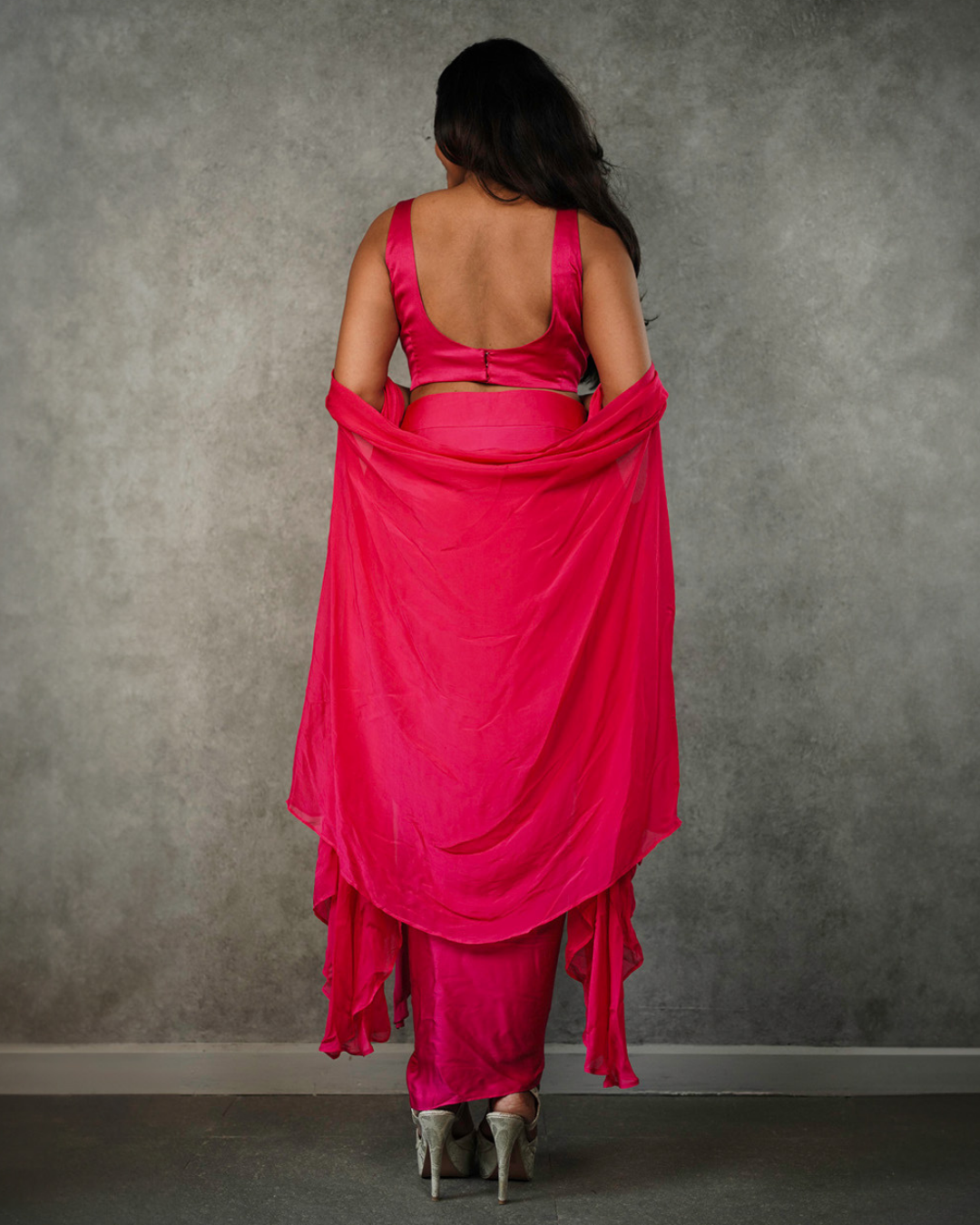 Rani Pink Cocktail Blouse