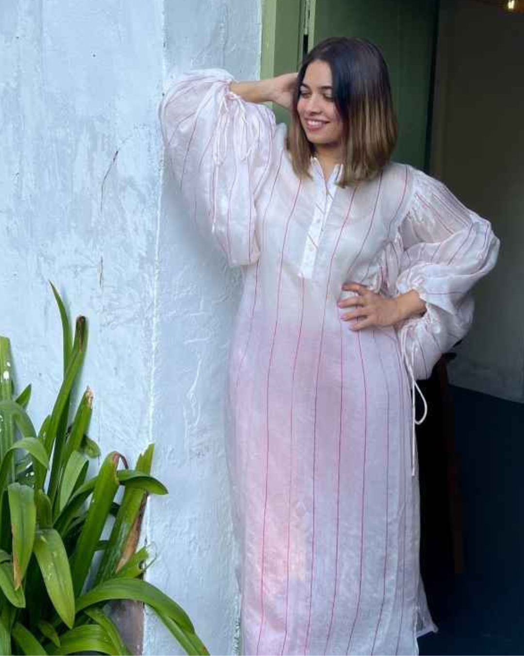 White Bubble Dress