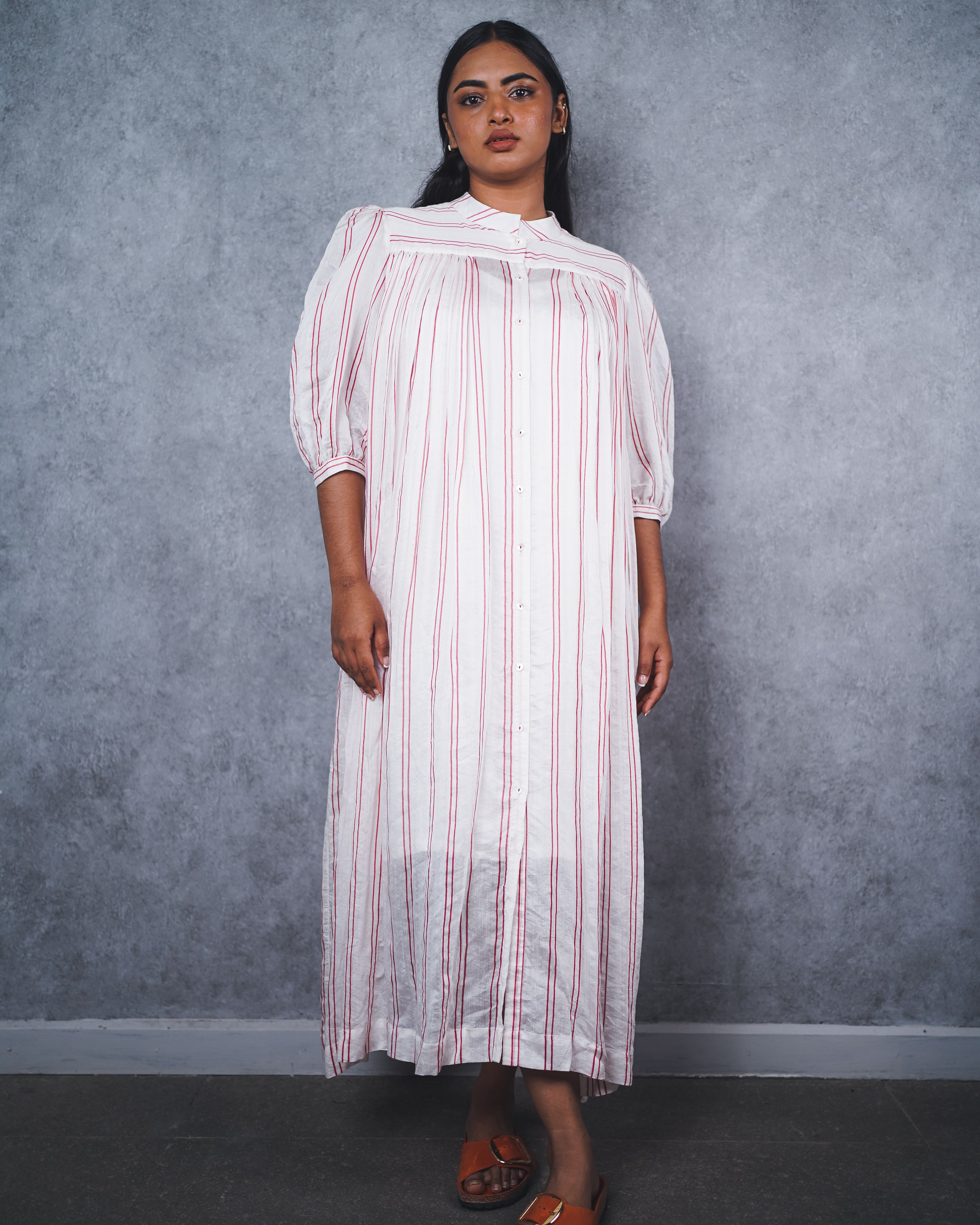 Red Stripe Dress