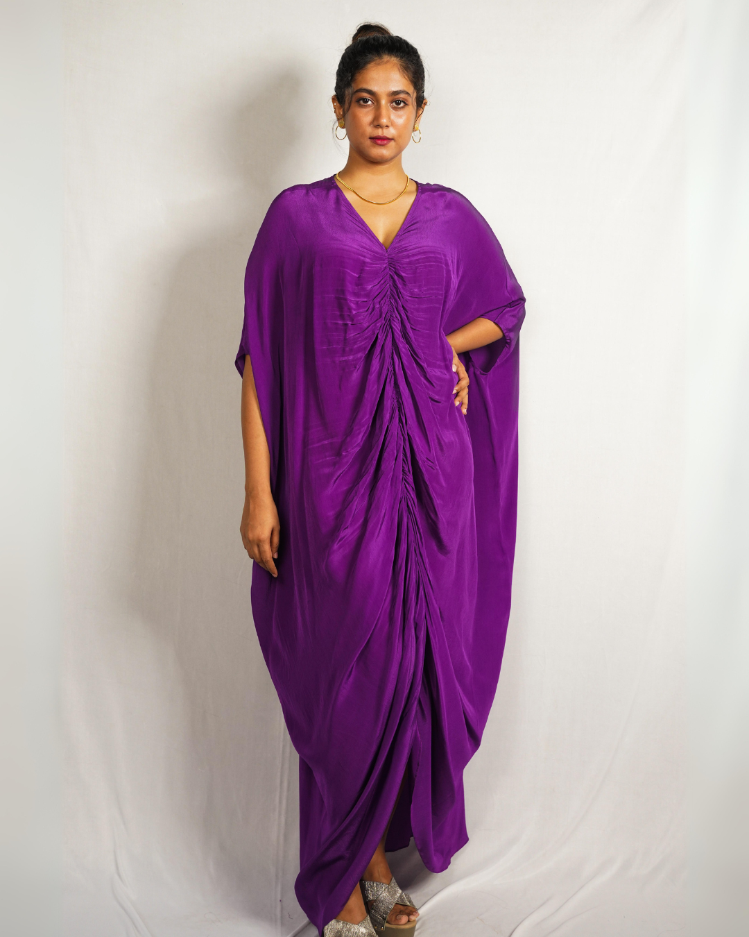 Ruched Kaftan