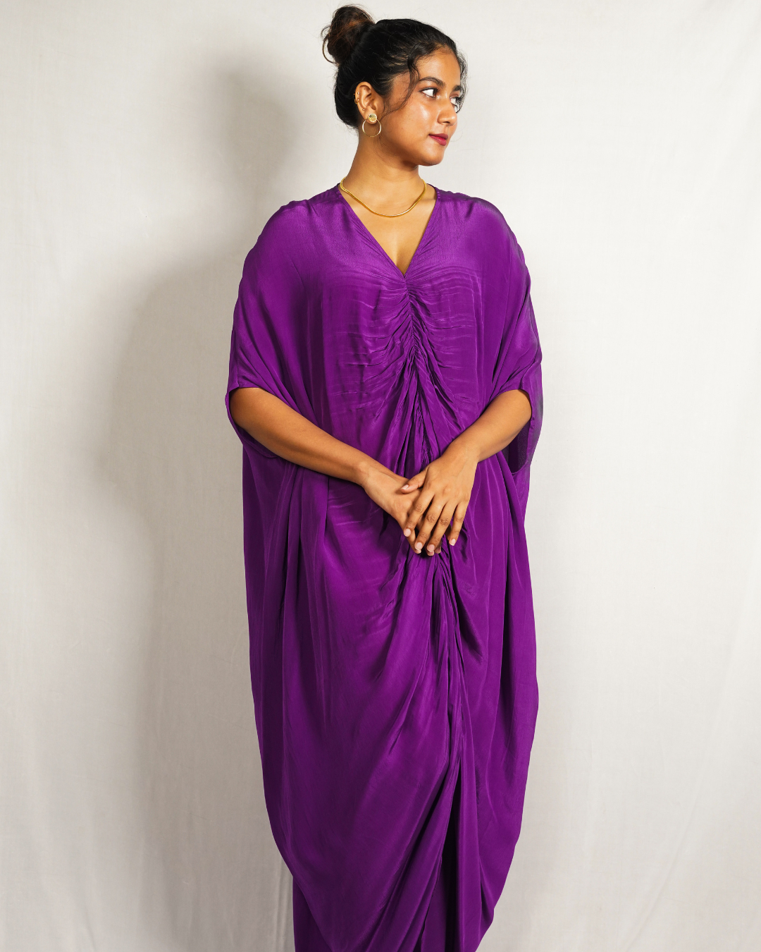 Ruched Kaftan