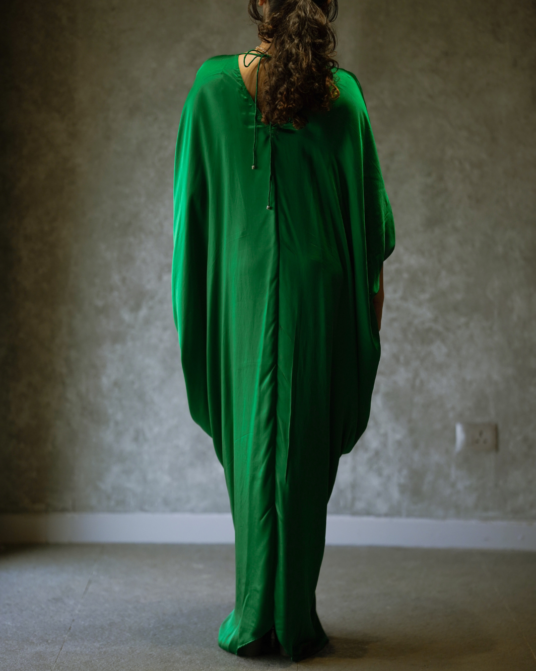 Green Belted Kaftan