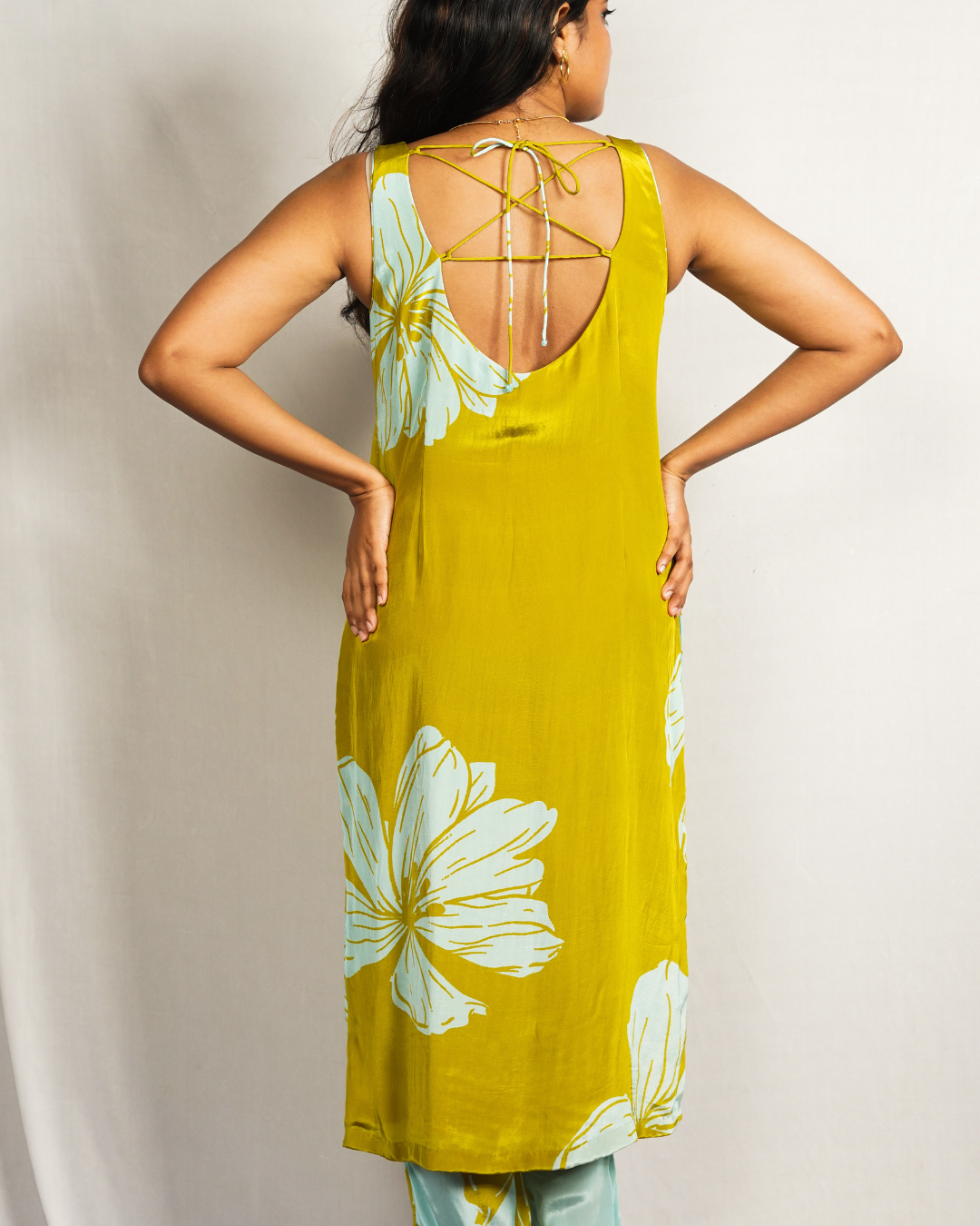Ocean Flora Kurta Set
