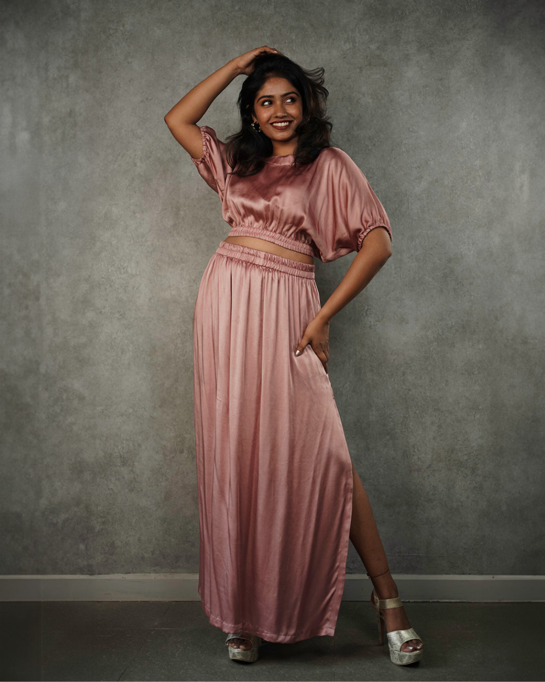 Primrose Satin Co-ord Set
