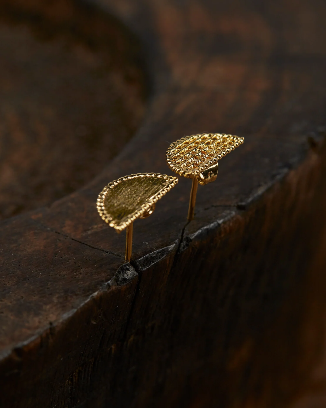 Half Moon Studs