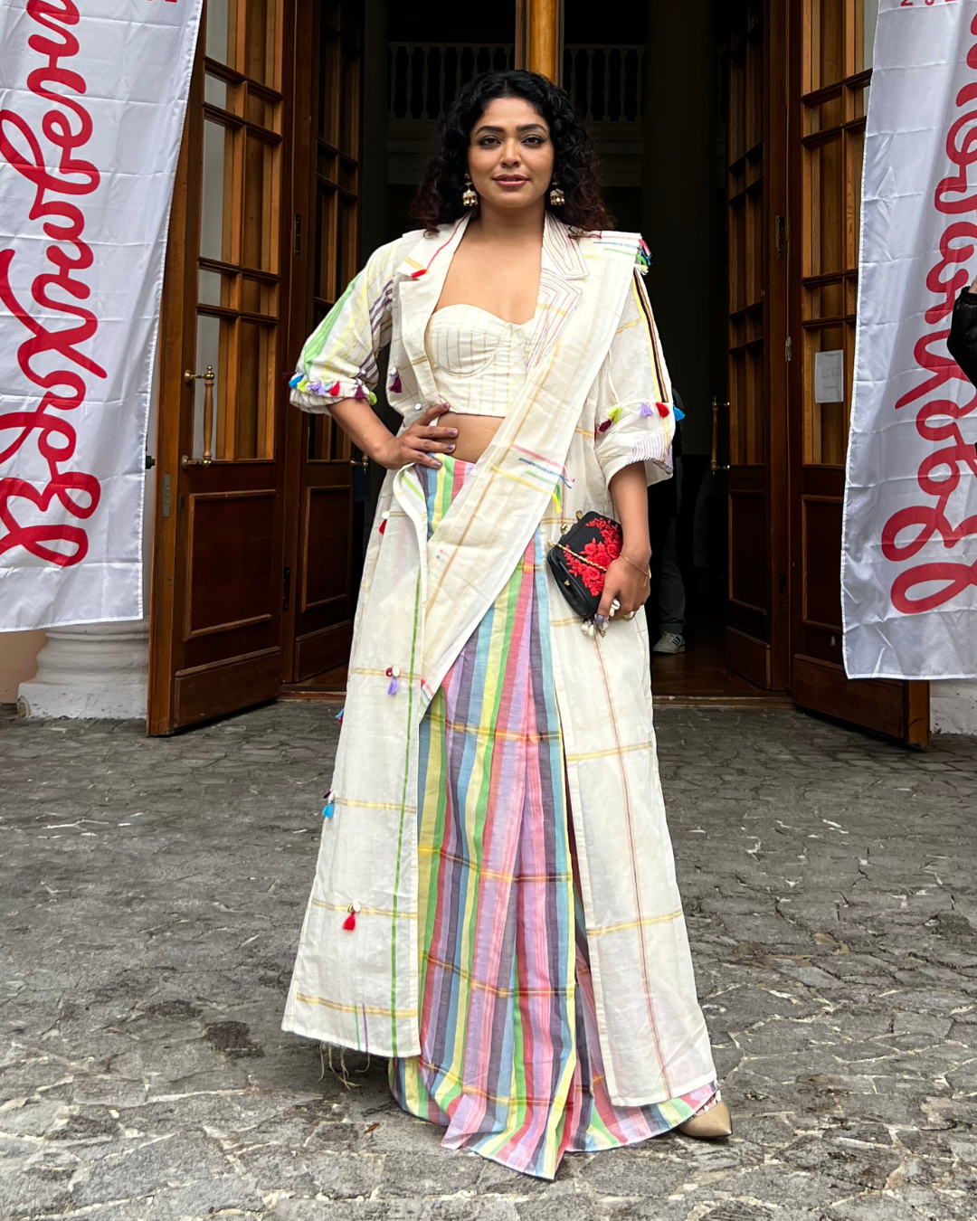 Karthiyayini Notch Collar Jacket