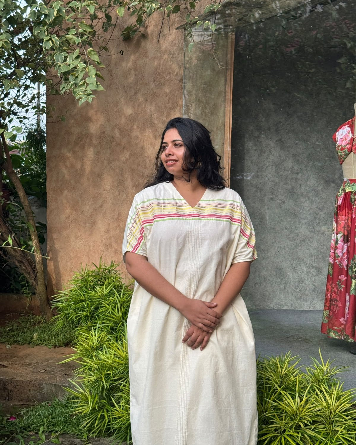 Raavya handloom cotton kaftan