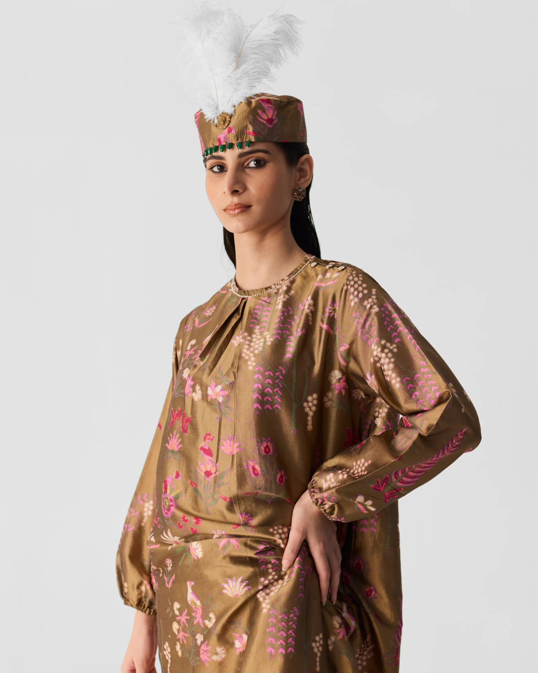 Bahar Pink Kurta Set