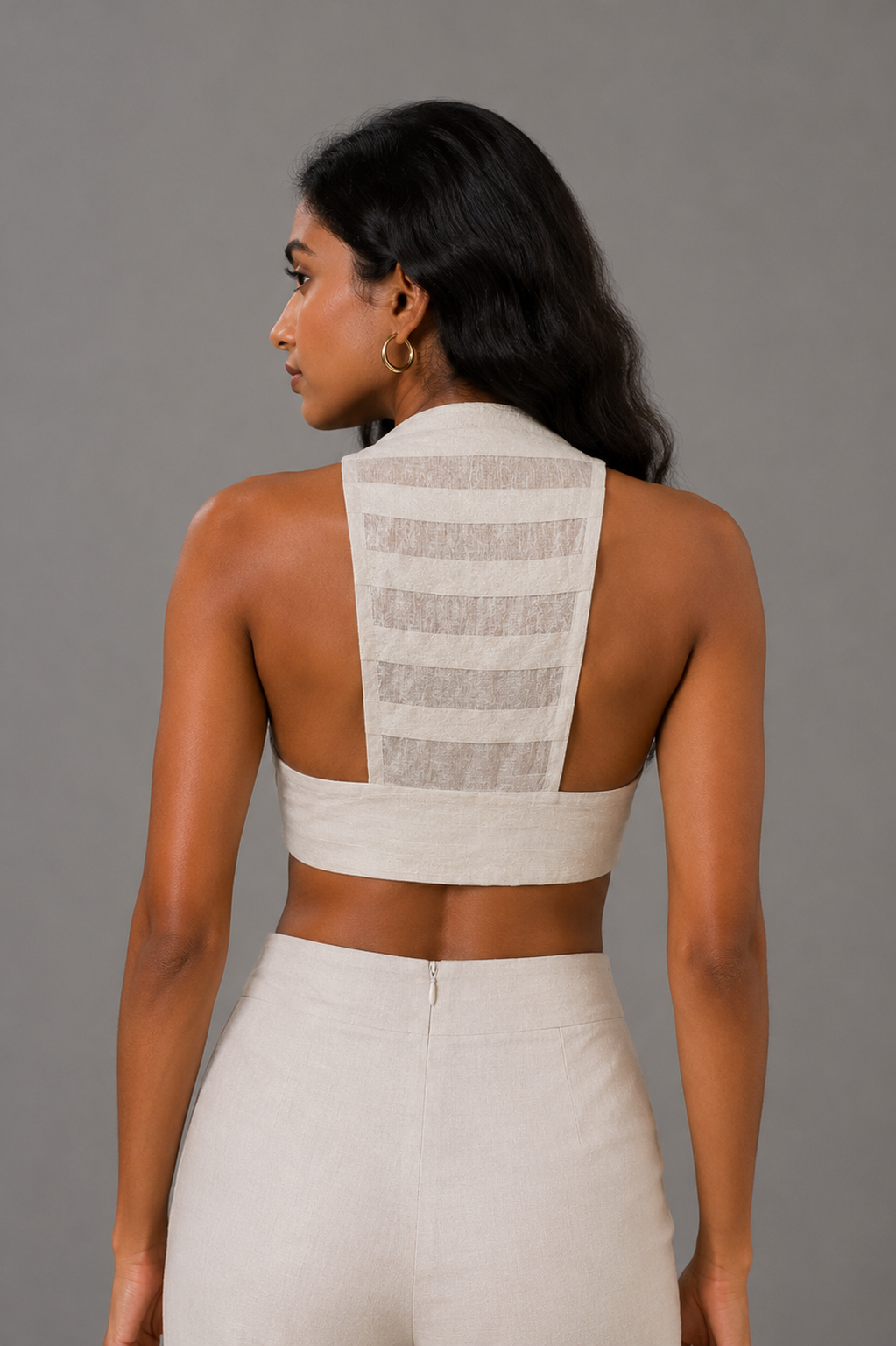 Off white top