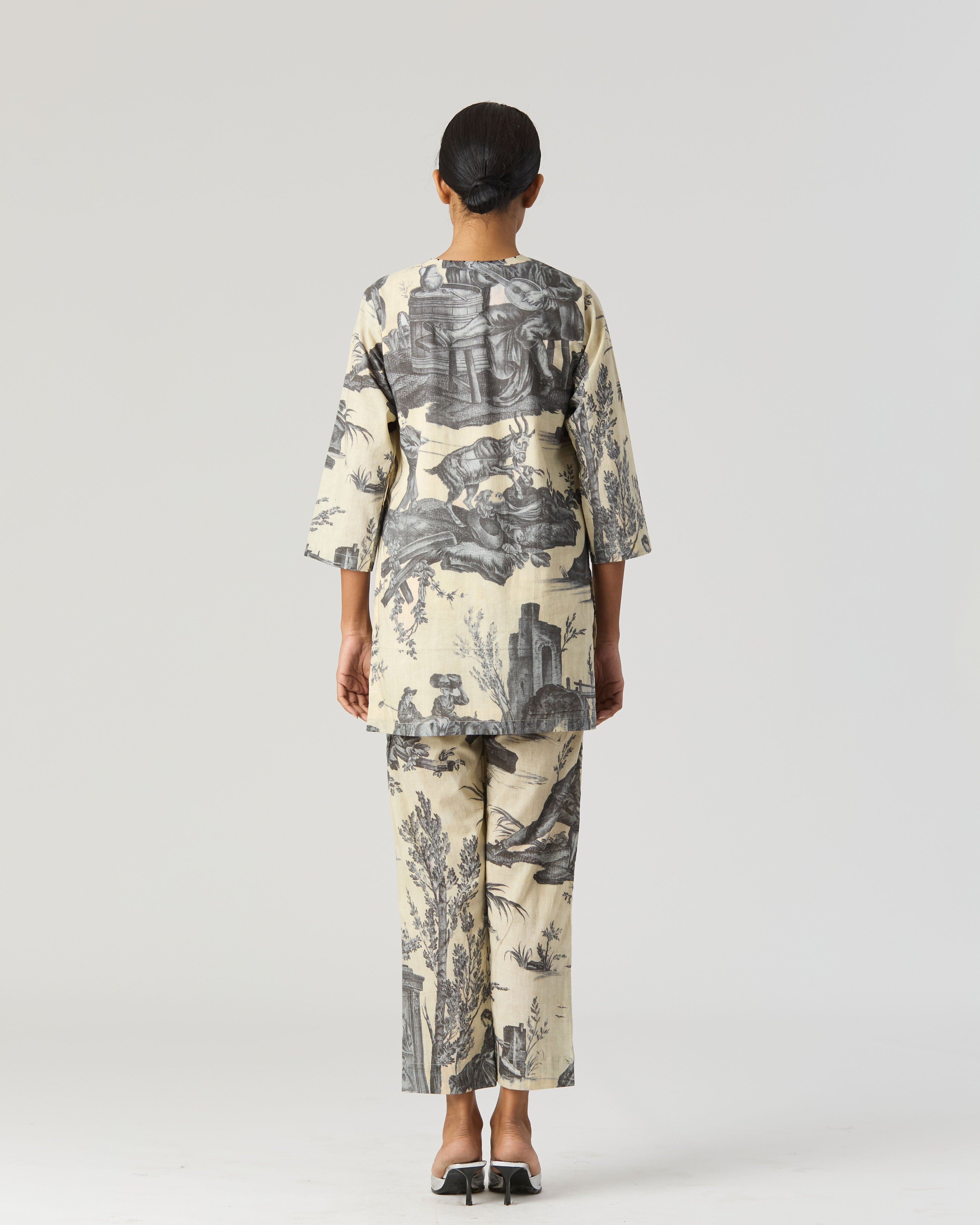 Festa Short Kurta Set