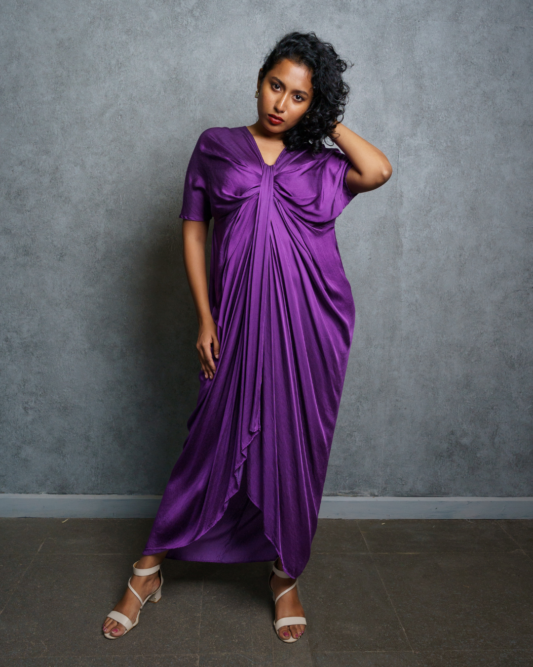 Plum Enchant Dress