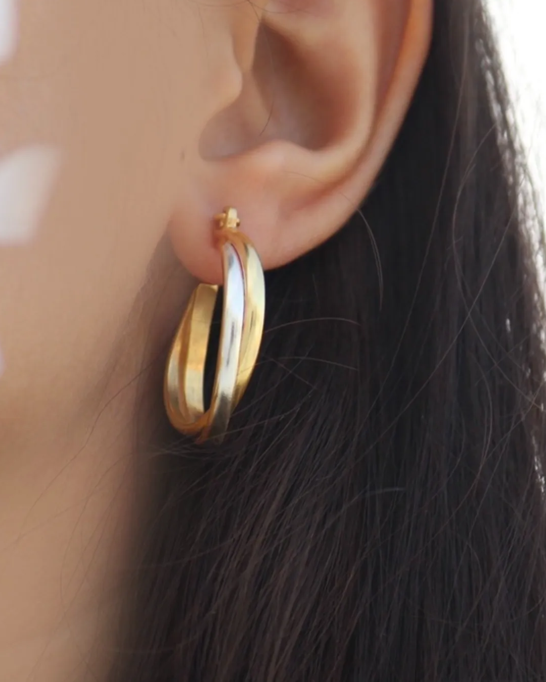 Dual Tone Hoops