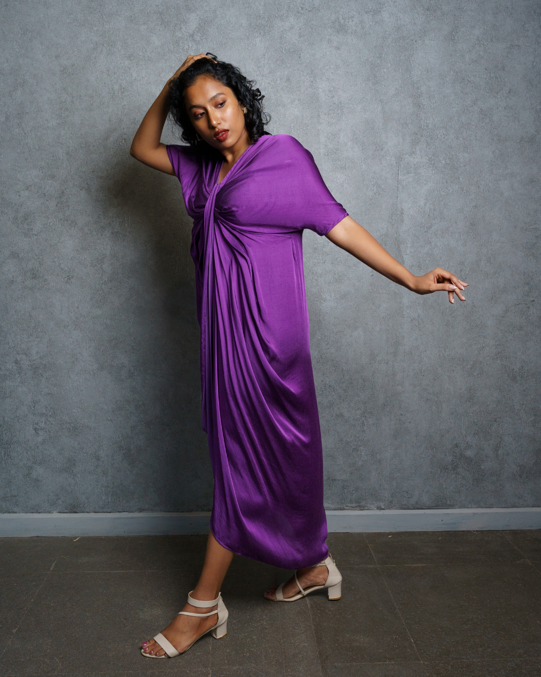 Plum Enchant Dress