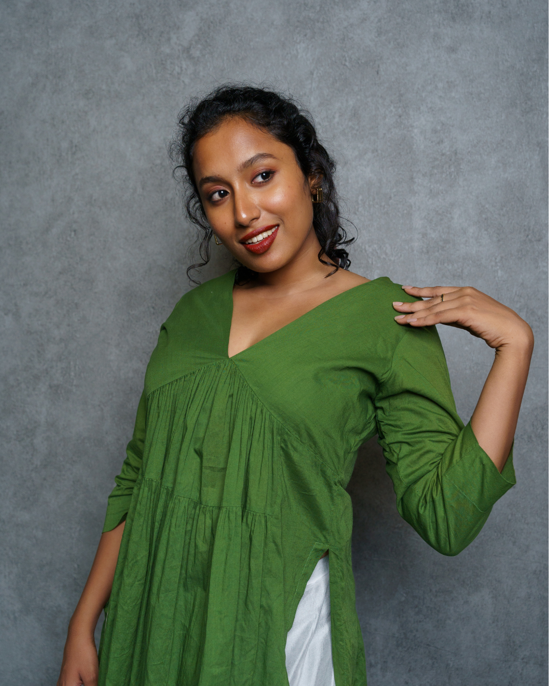 Verdant Elegance Kurta