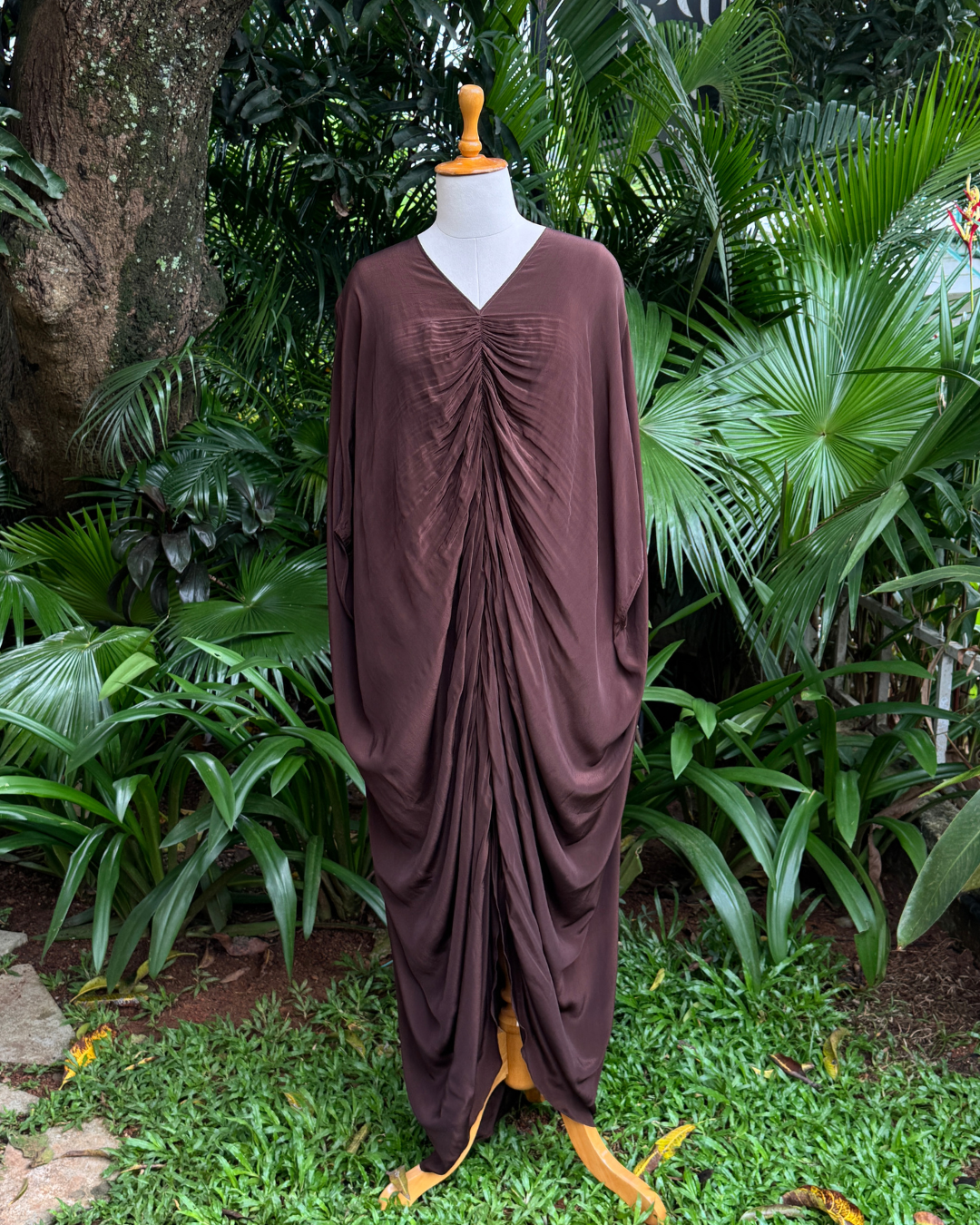 Ruched Kaftan