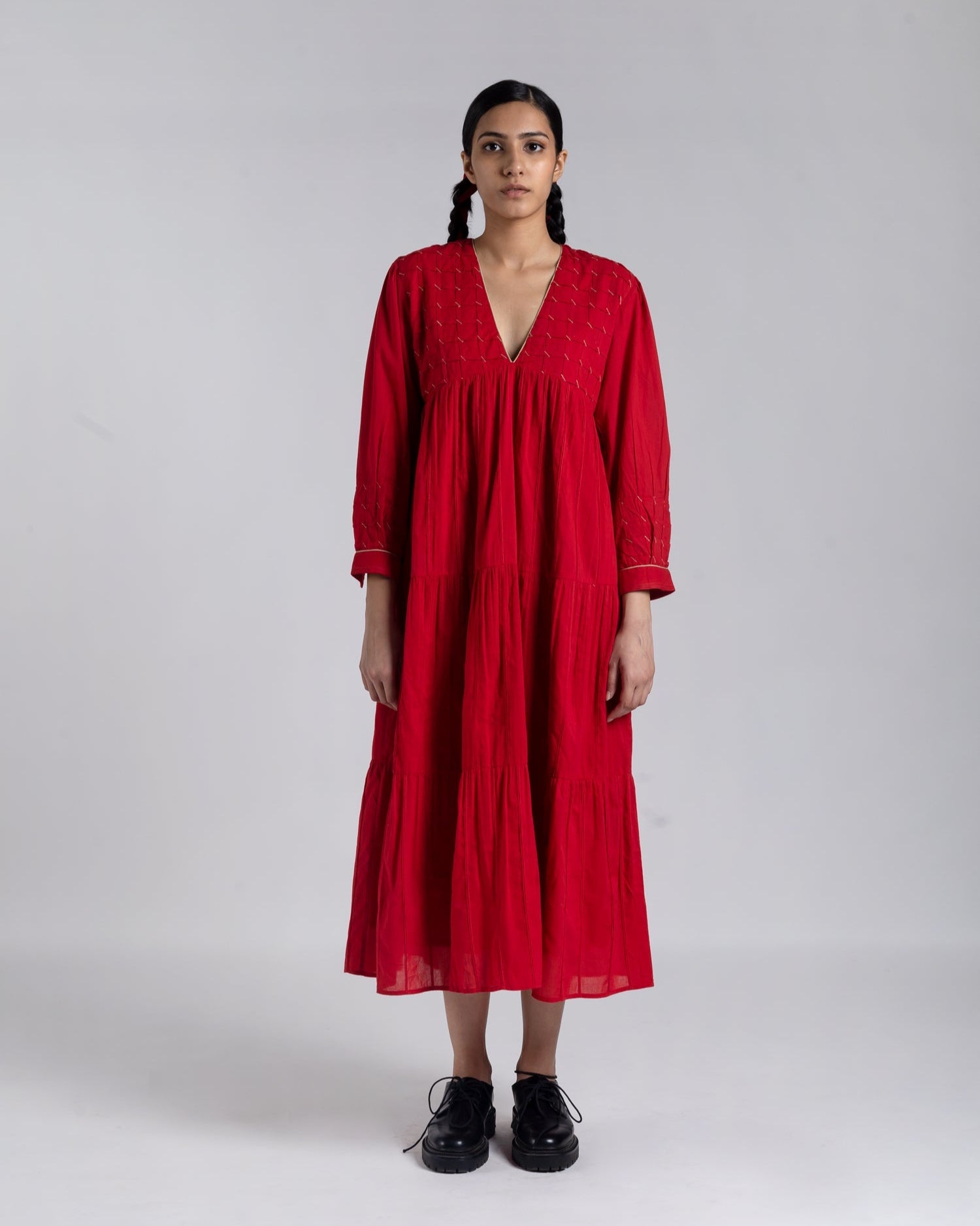 Clair Red Dress