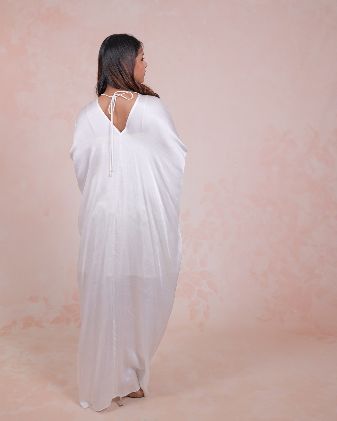 White Belted Kaftan