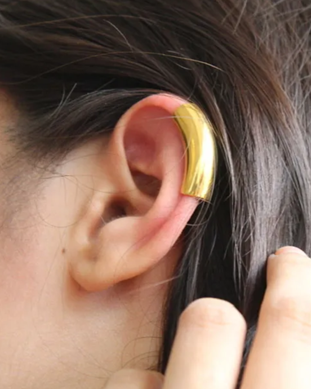 Golden Flow Earcuff