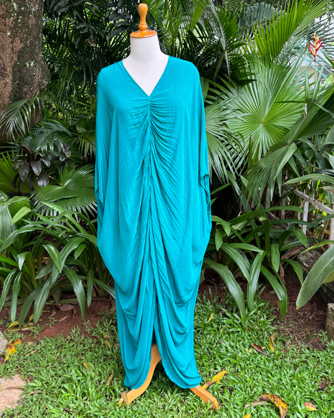 Ruched Kaftan