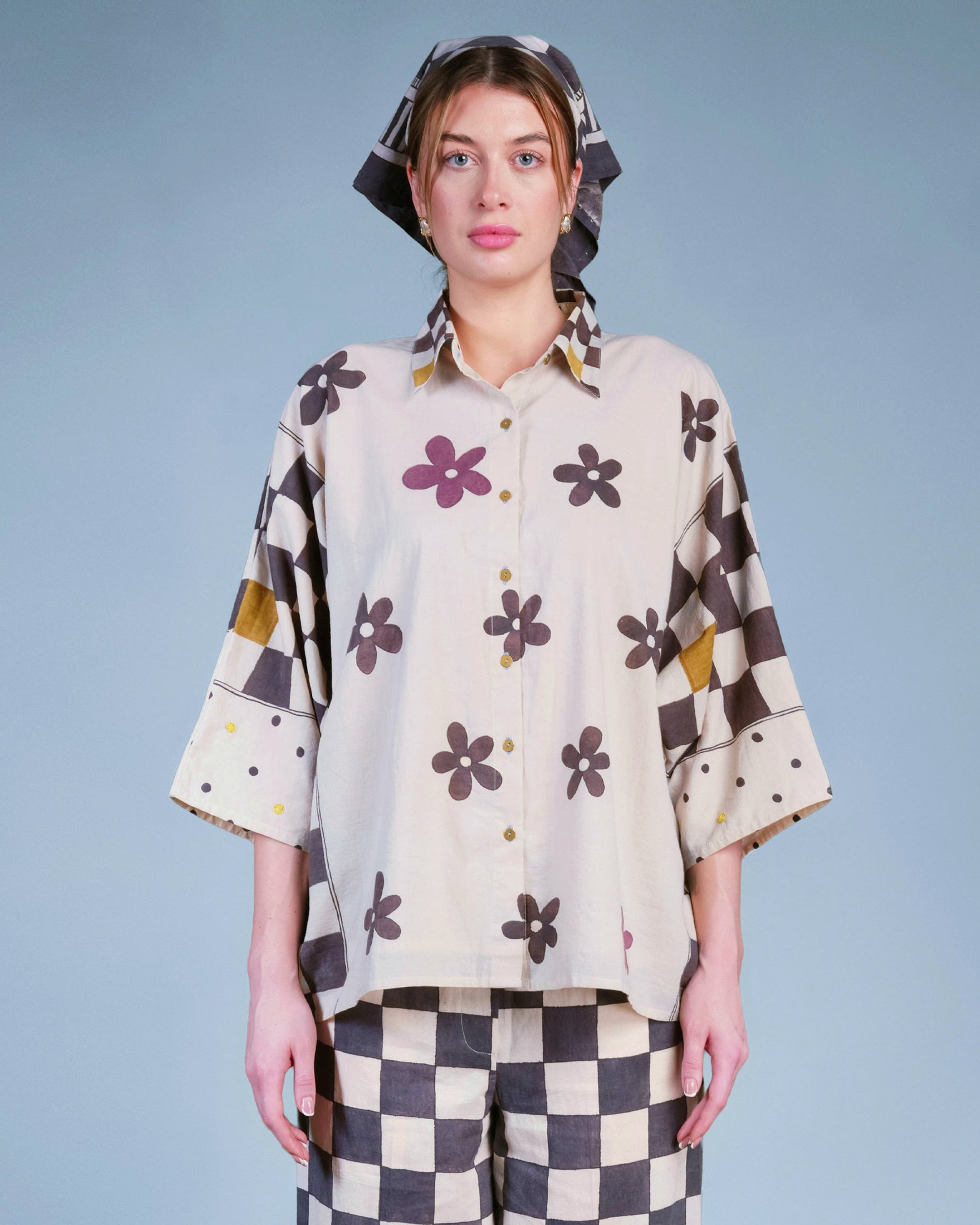 Flower Pressed in Pages Shirt