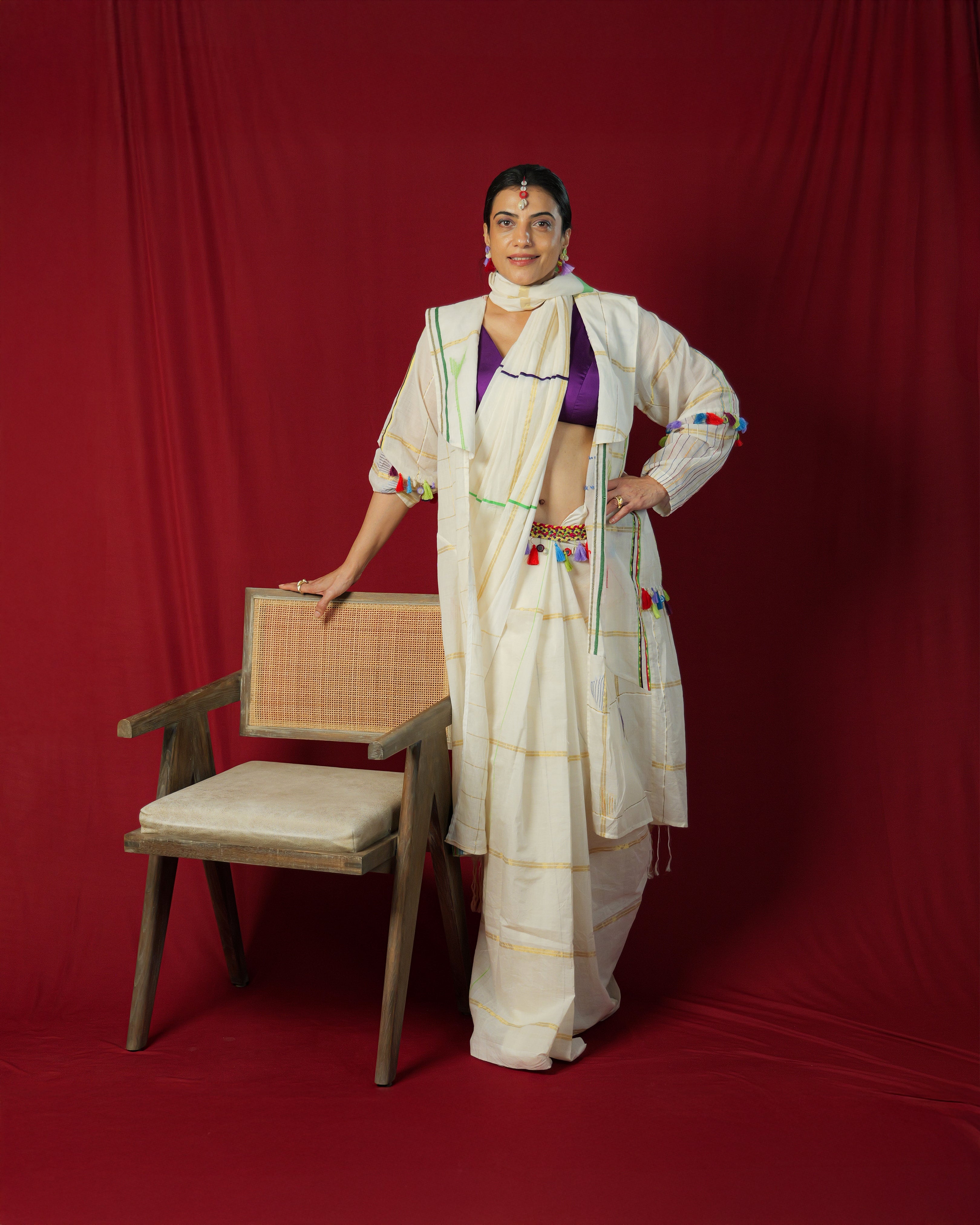 Kochuparu Shawl Collar Jacket