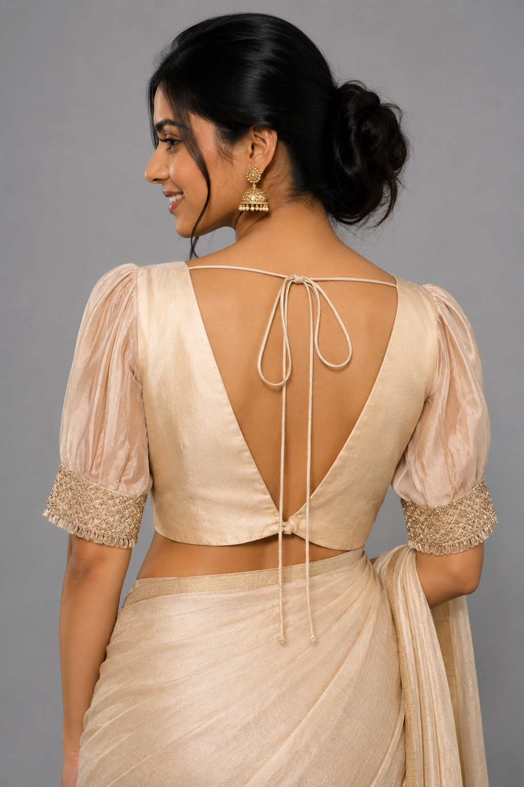Champagne blouse