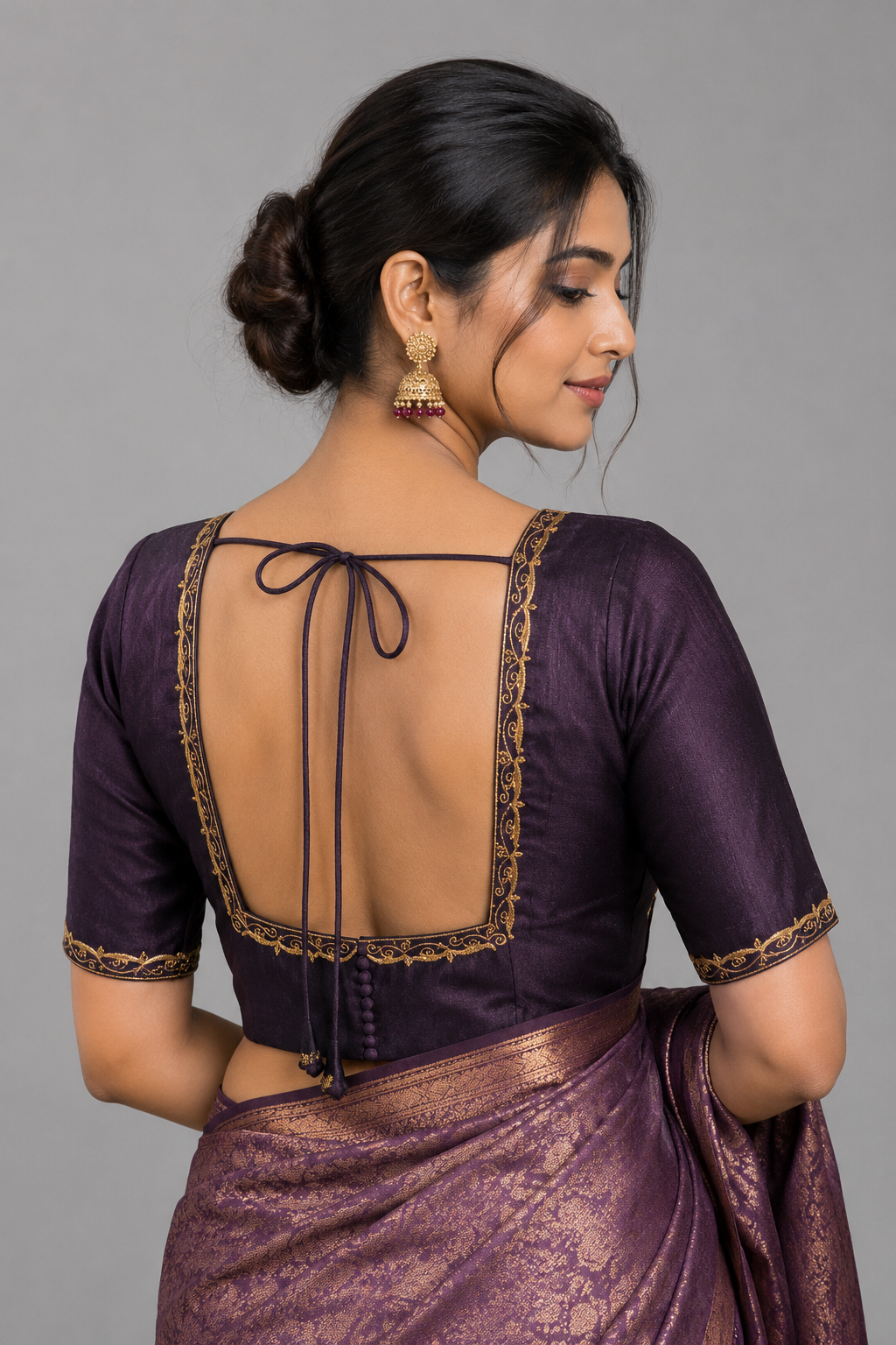 Russian silk blouse