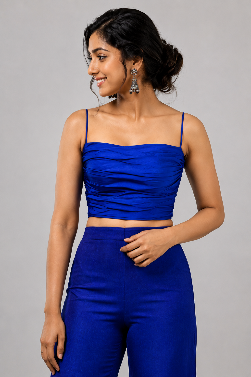 Crepe Satin Top