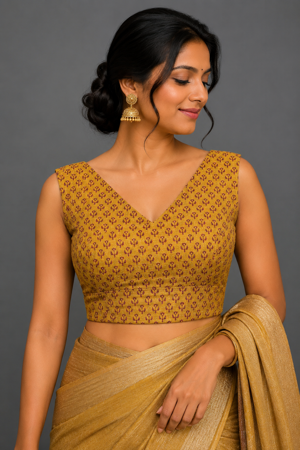 Brocade blouse