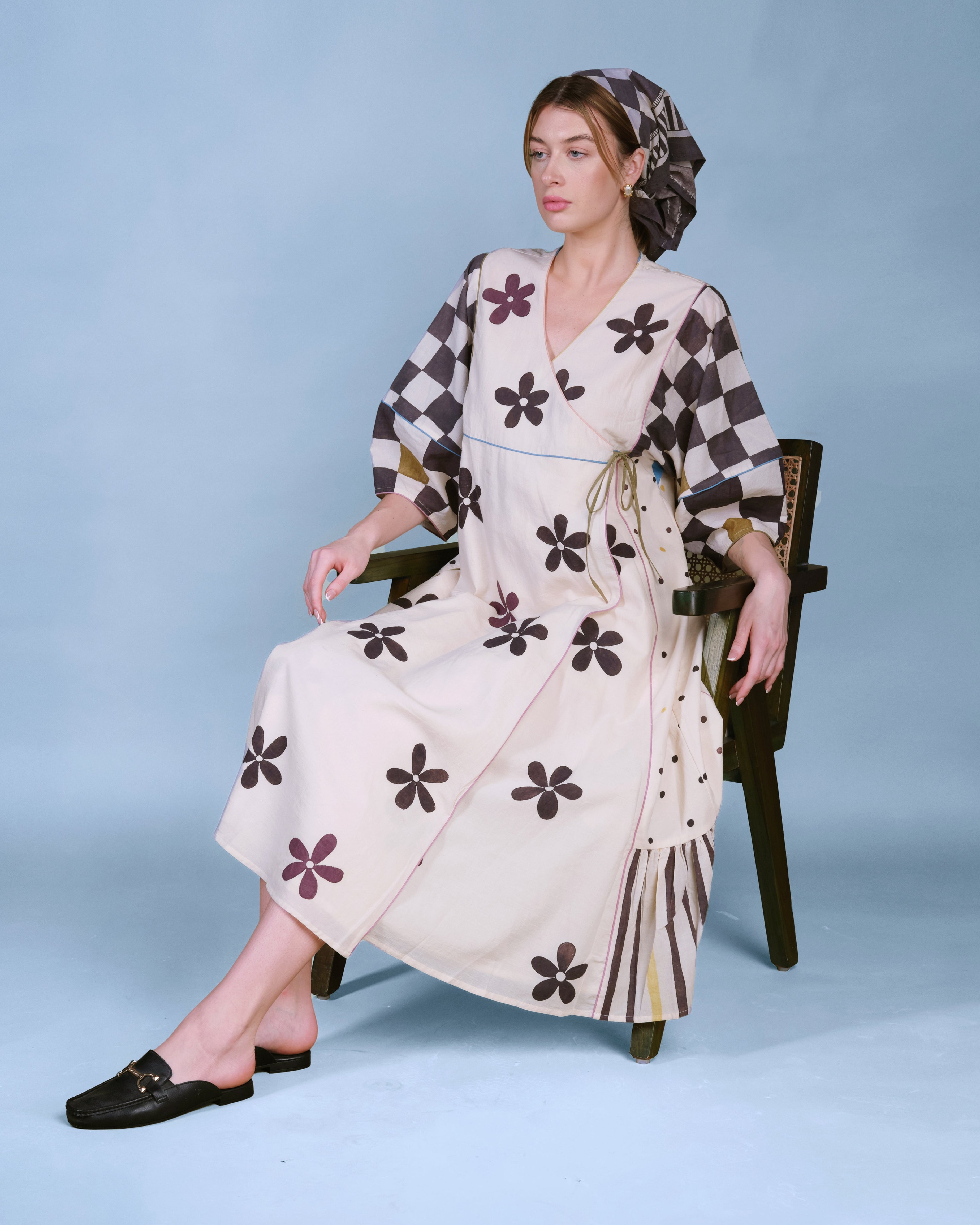 A Pause in the Story Dress