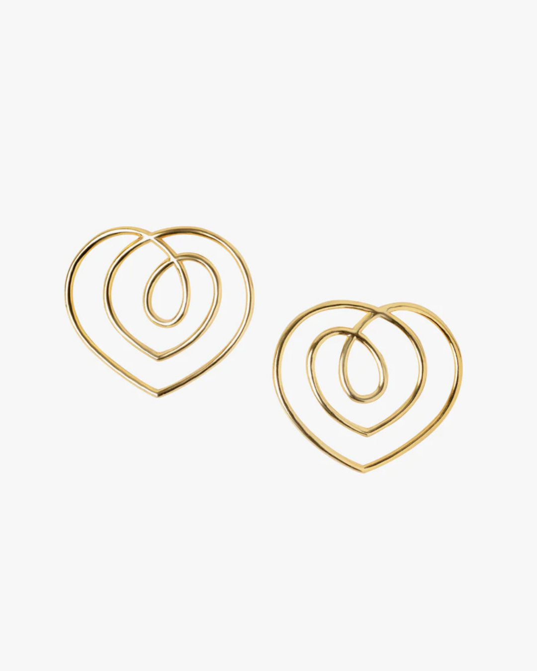 Beau Earrings Gold