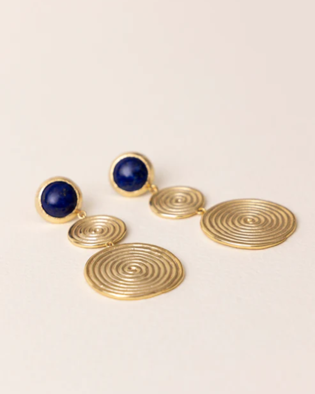 Nazca Earrings In Lapis Lazuli