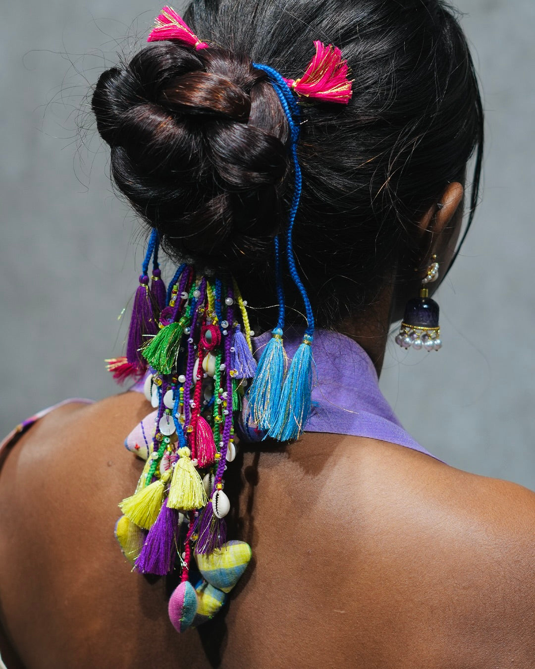 Heavy bunch hair accessory