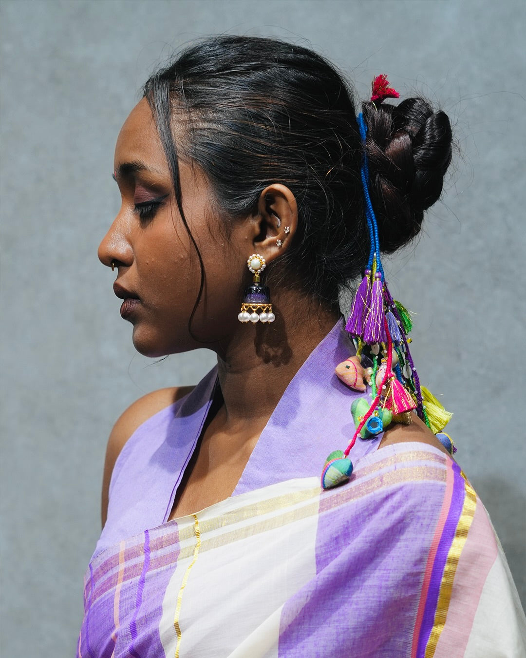 Heavy bunch hair accessory