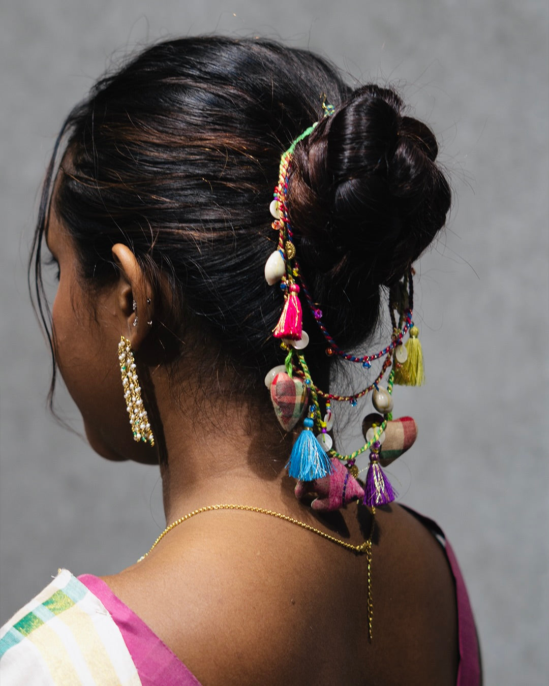 Three layer Hair bun accessory