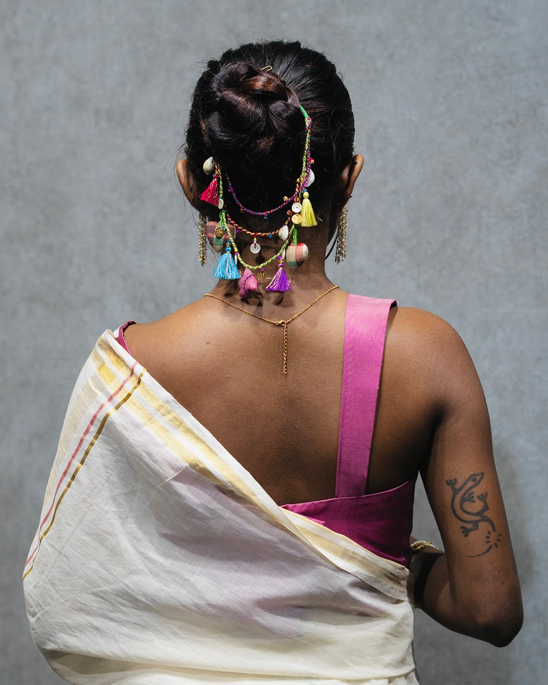 Three layer Hair bun accessory