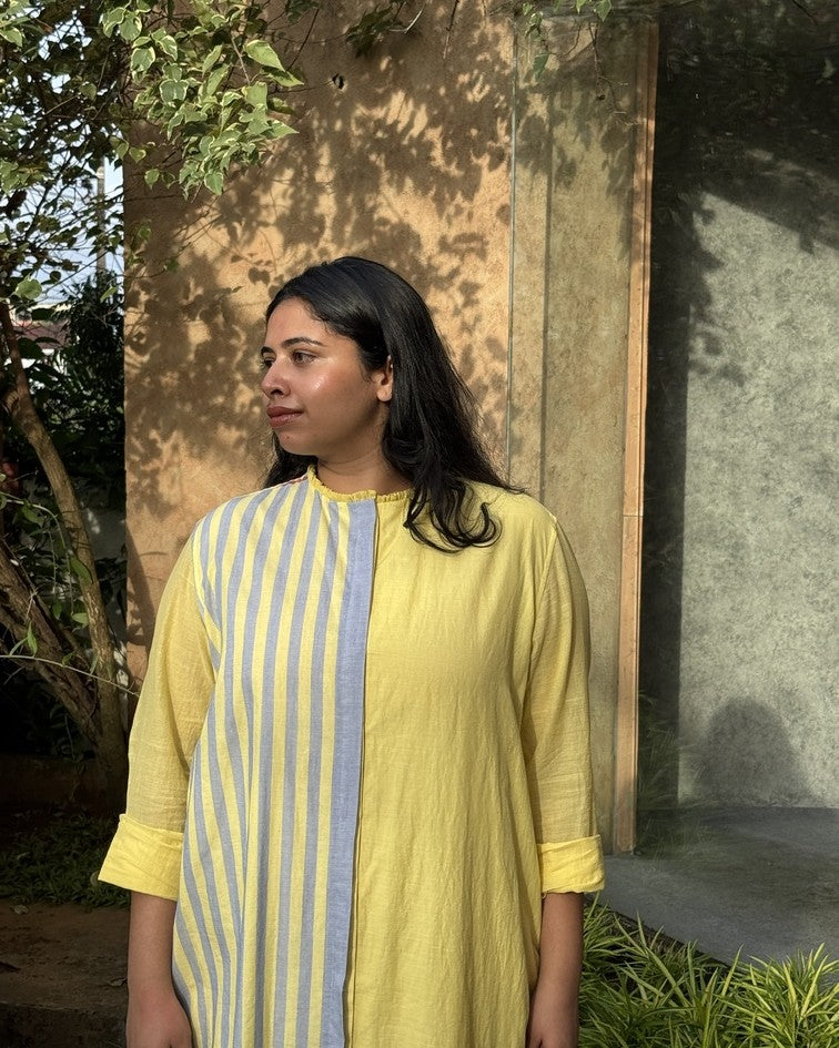 Manya handloom shirt dress