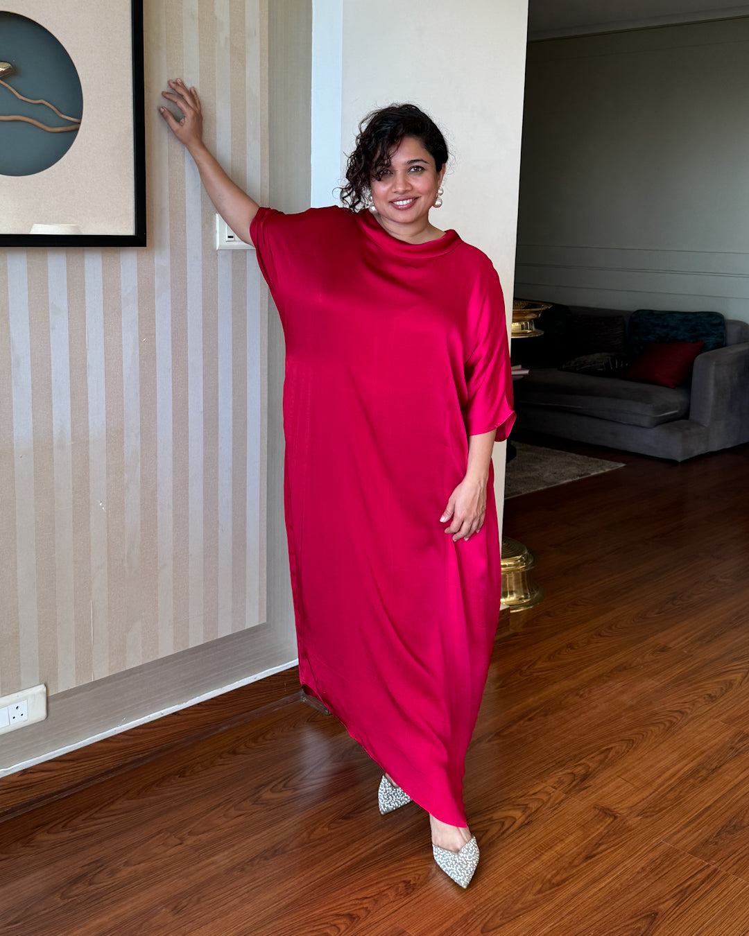 Aurelia Double-Tone Kaftan