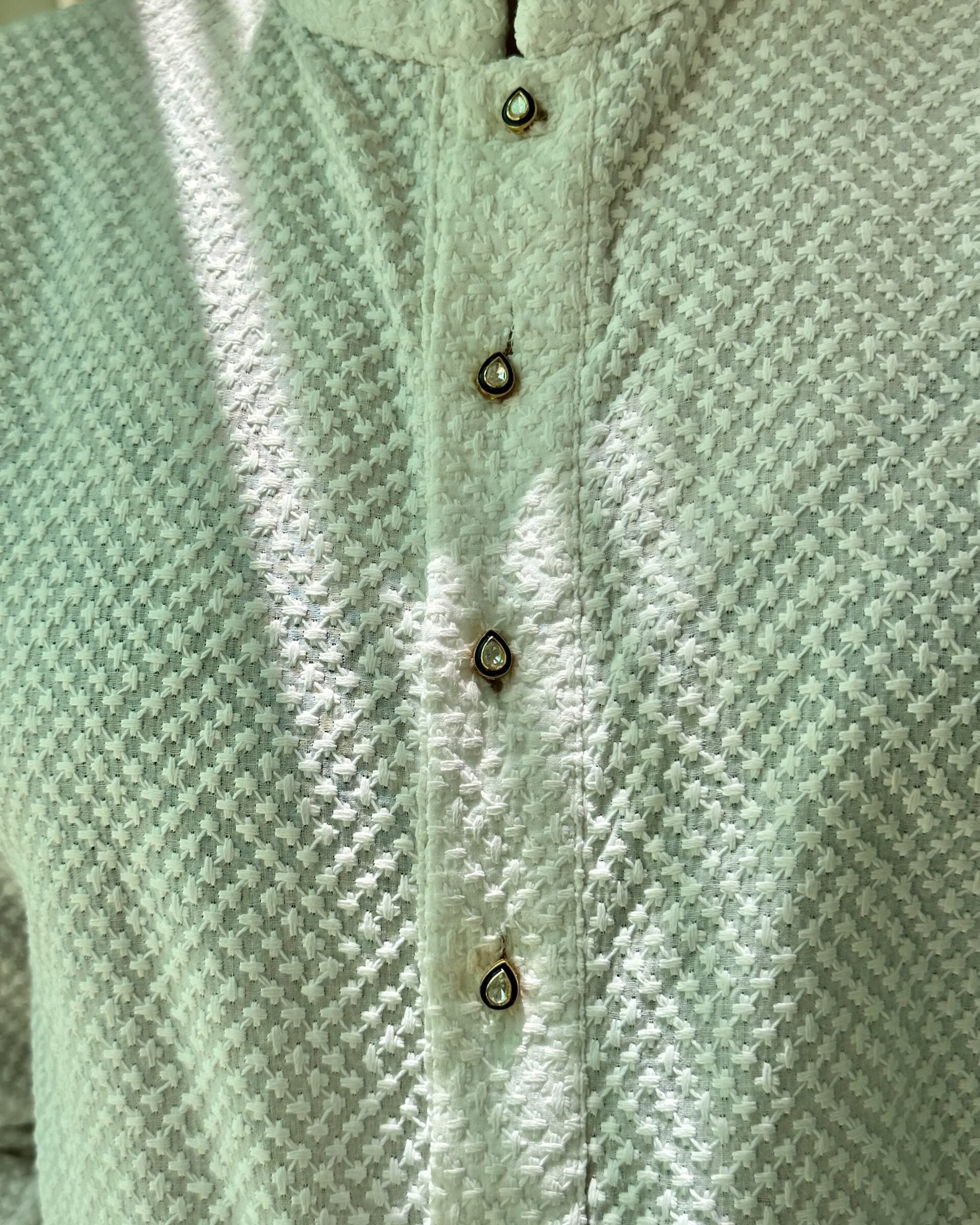 Mughal Polki Kurta Buttons