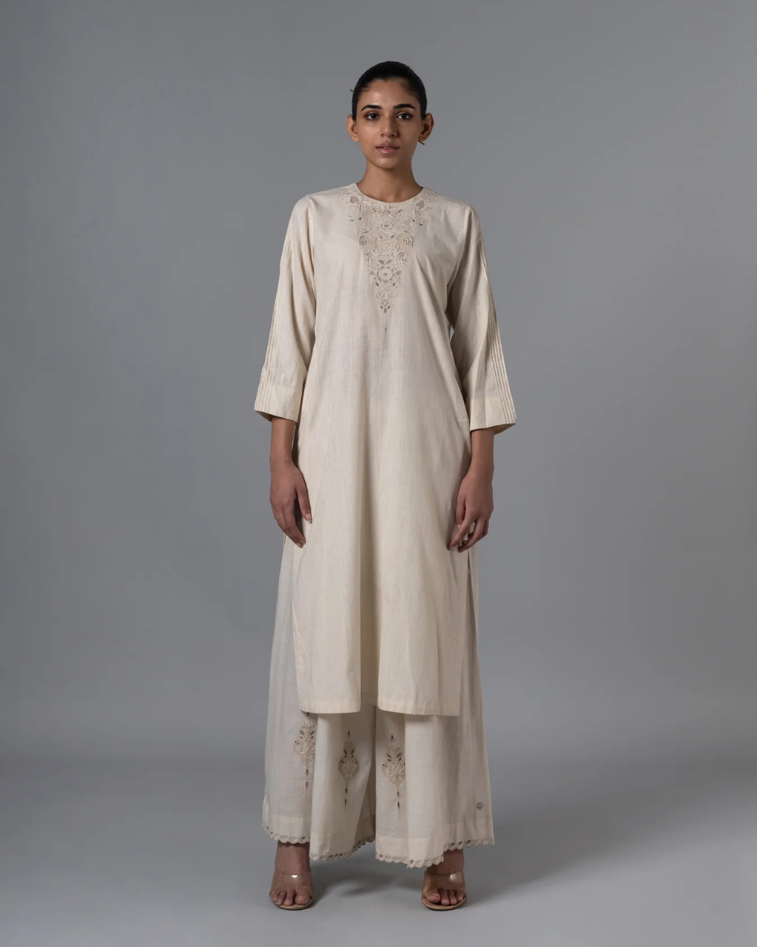 Songket Ivory kurta