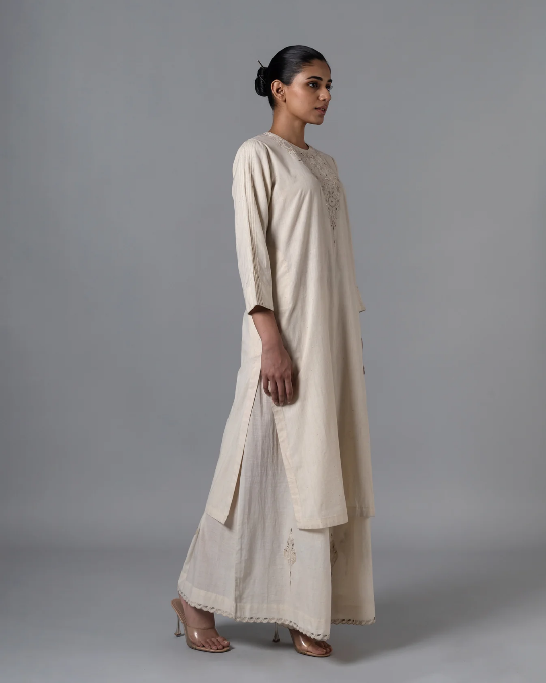 Songket Ivory kurta