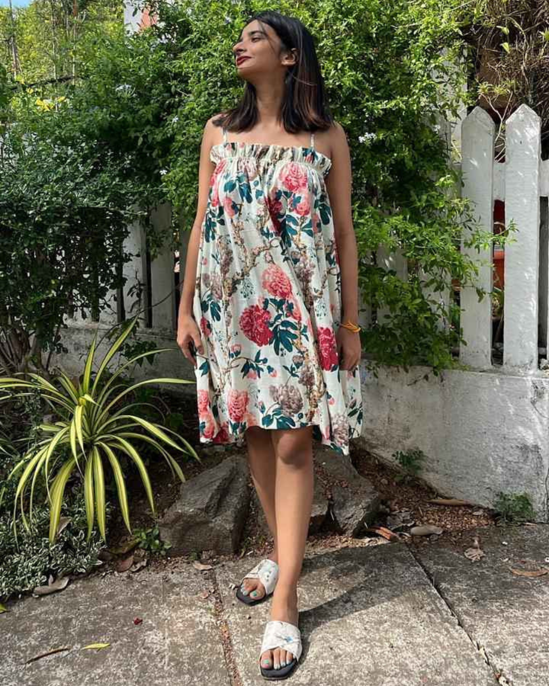 Floral Baby Midi Dress