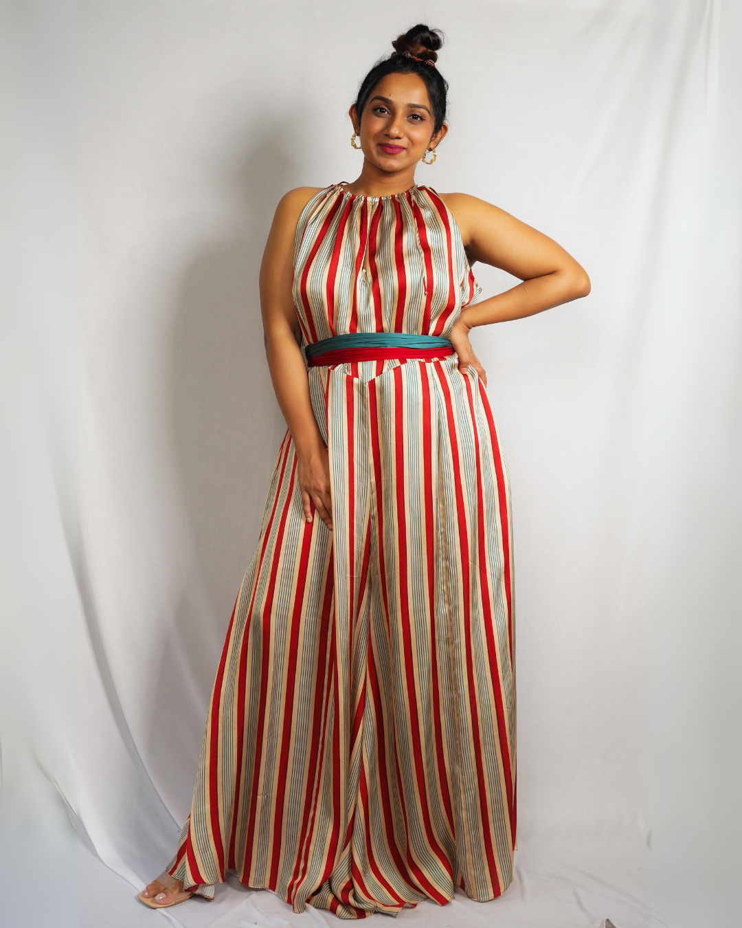 Striped Multicolor Jumpsuit